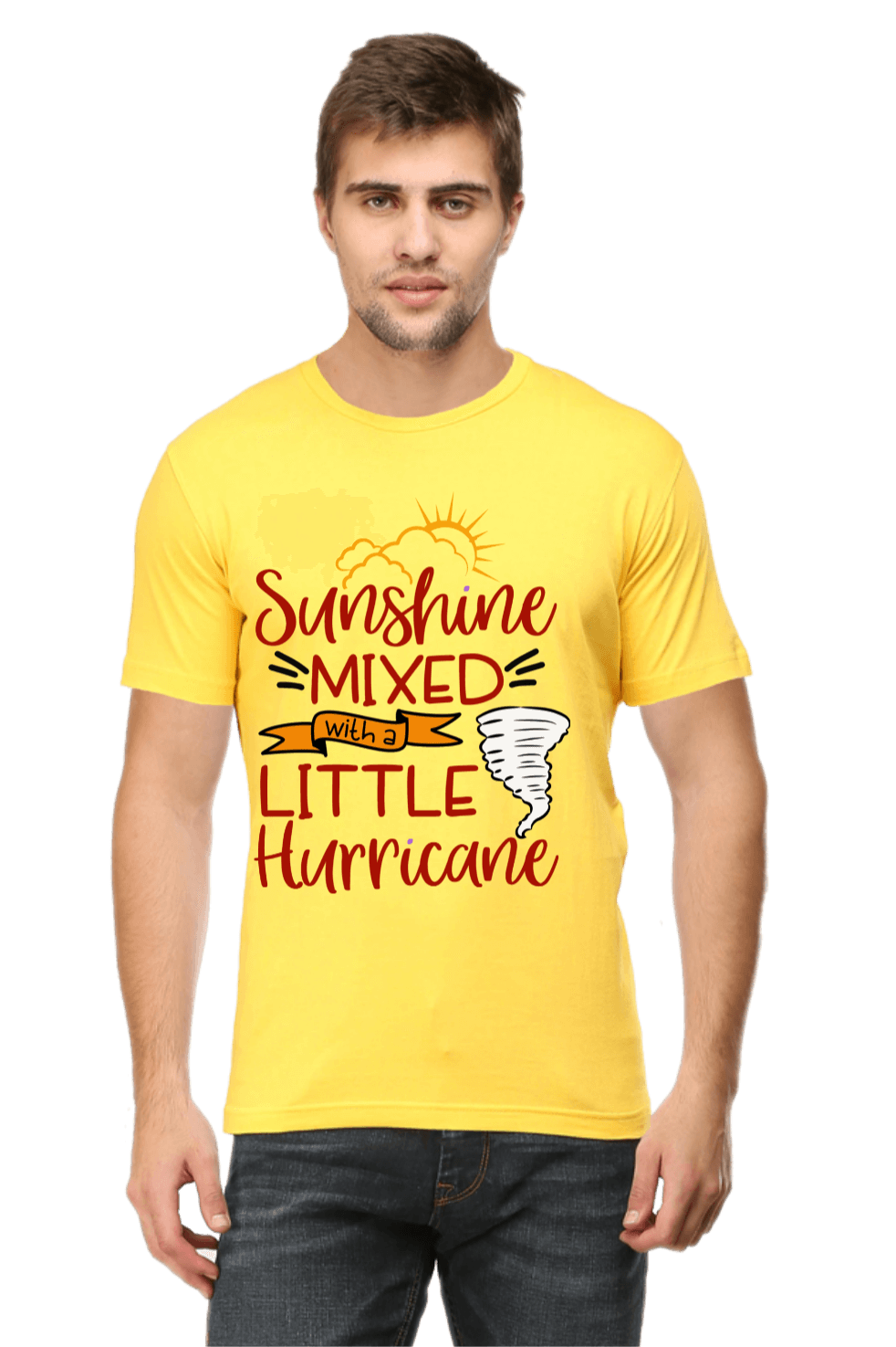 Sunshine-Mixed-With-A-Little-Hurricane_Yellow-Tshirt