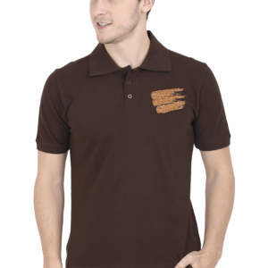 Abstracts-on-Polo_Coffee-Brown-Tshirt