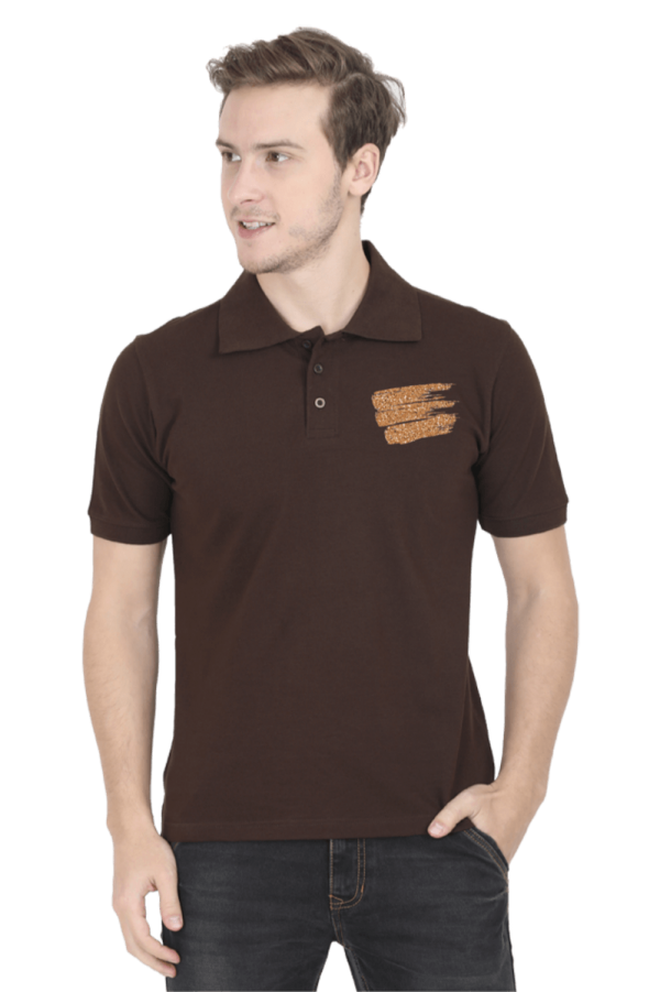 Abstracts-on-Polo_Coffee-Brown-Tshirt