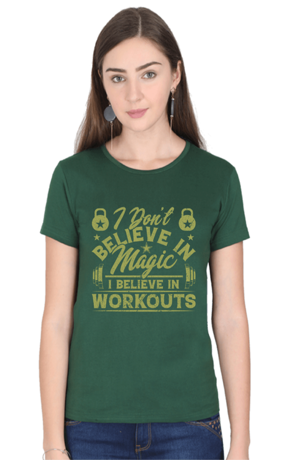 Believe-In-Workouts_Women-Bottle-Green-Tshirt