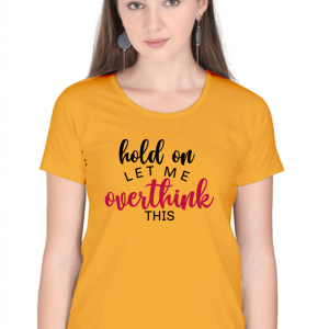 Hold-On-Let-Me_Golden-Yellow-Tshirt