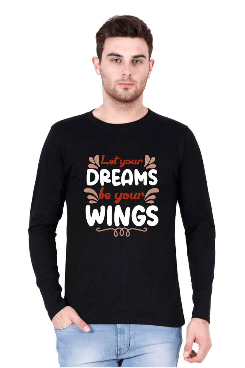 Let-Your-Dreams_Black-Tshirt