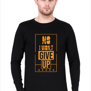 I-Wont-Give-Up_Black-Tshirt