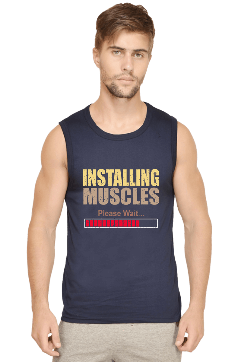 Installing Muscles_Navy-Blue_Gym-Vest