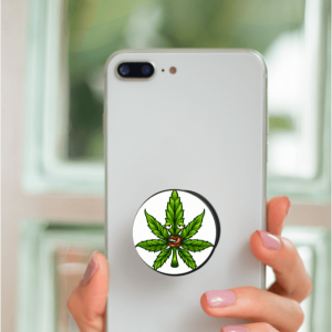 Sexy Cannabis Leaf_Pop-Grip